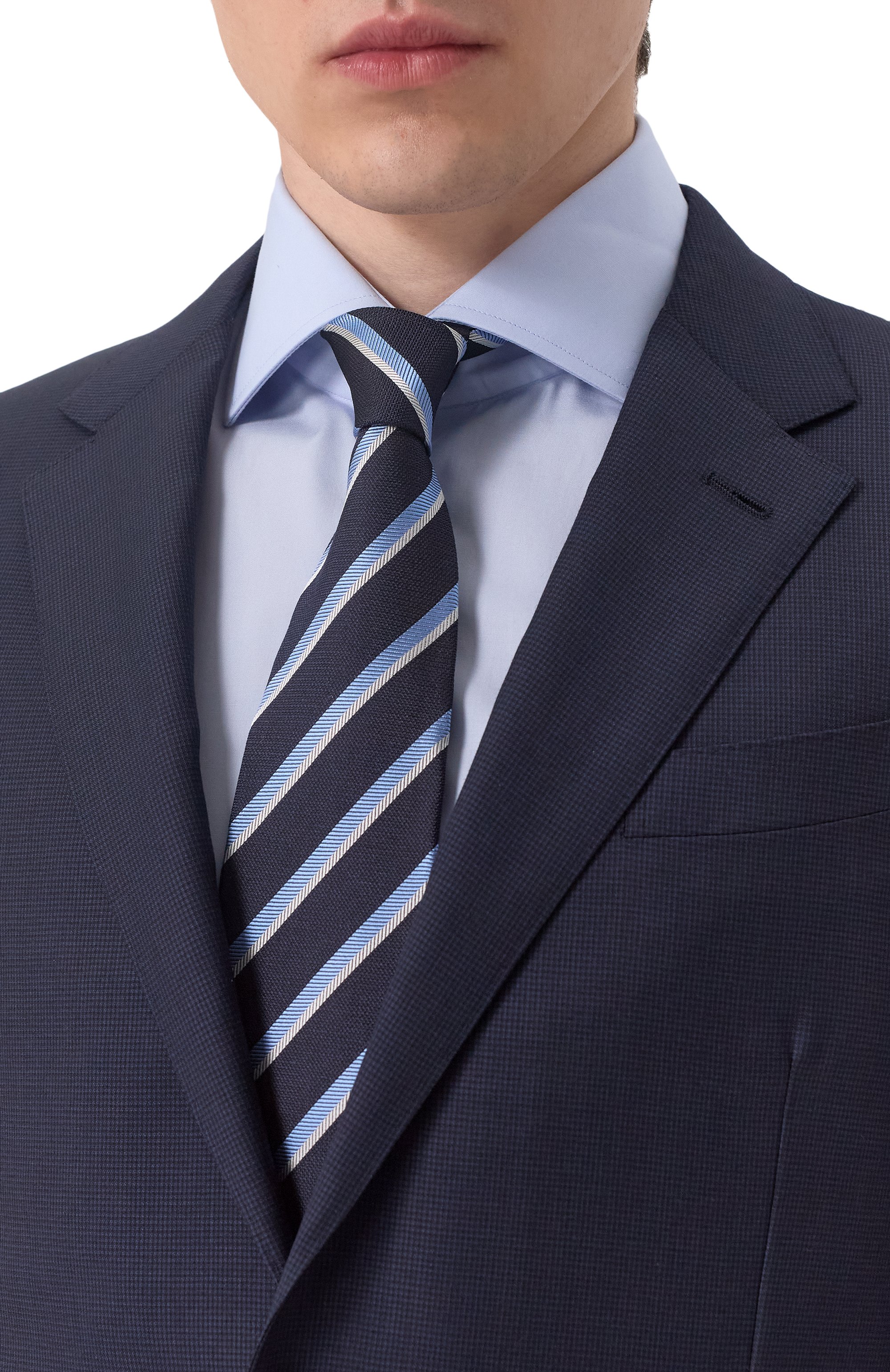Шелковый галстук ZEGNA, арт. 1P8/Z8D06TA8, фото 2