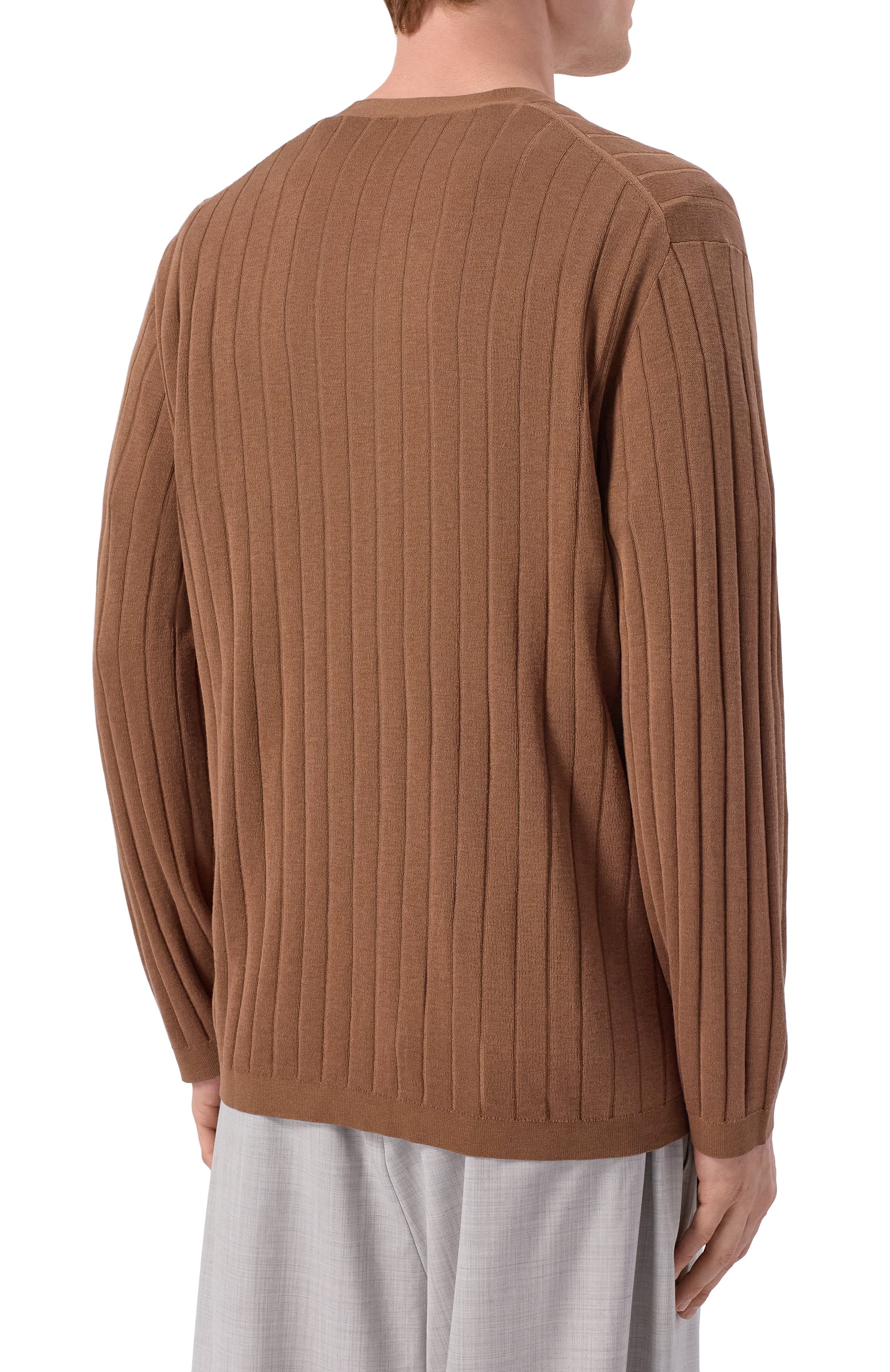 Кардиган из шелка и хлопка 12 STOREEZ, арт. 138258, фото 4