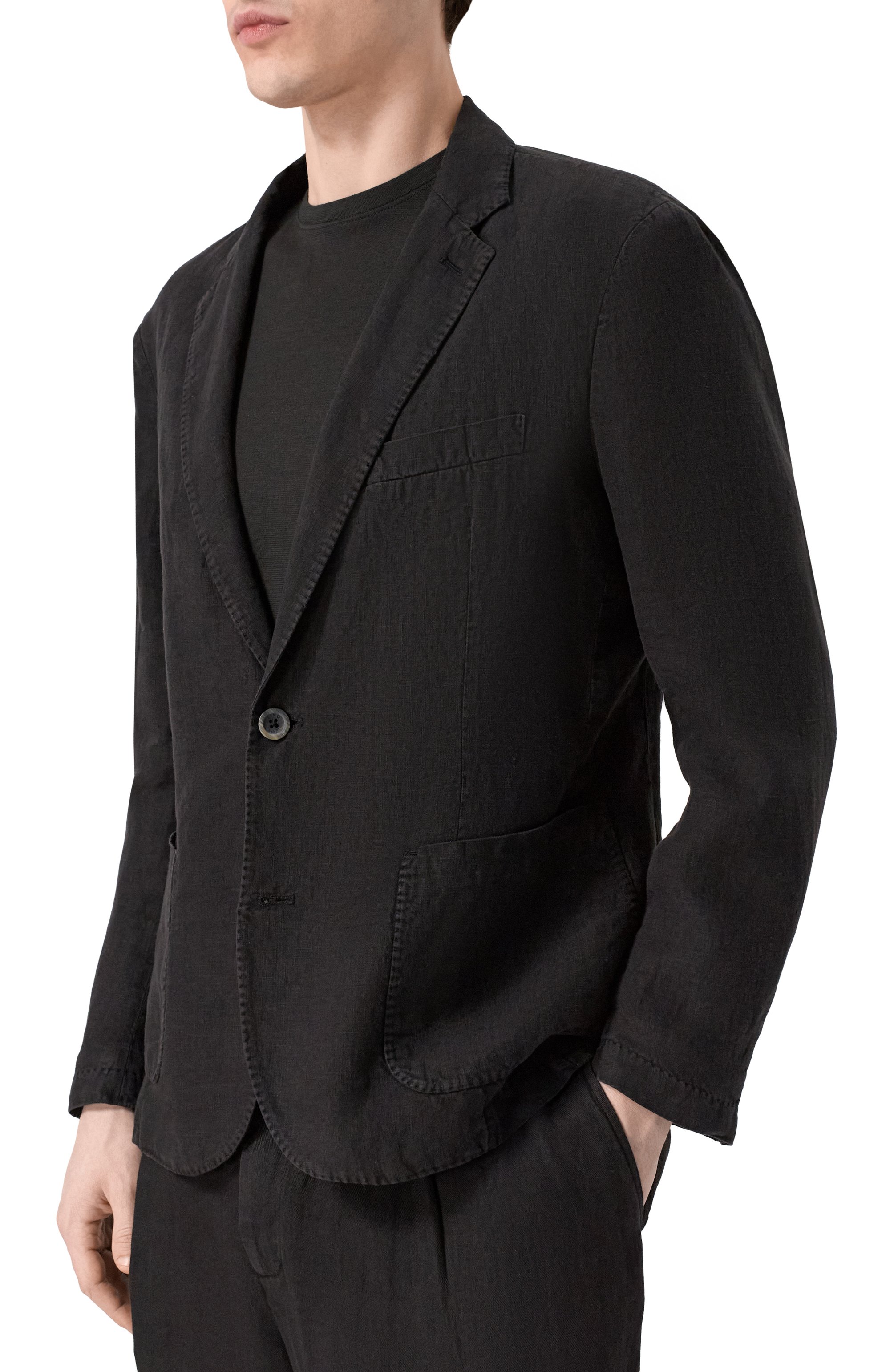 Льняной пиджак 120% LINO, арт. 33ALIM8918/0253/000, фото 3