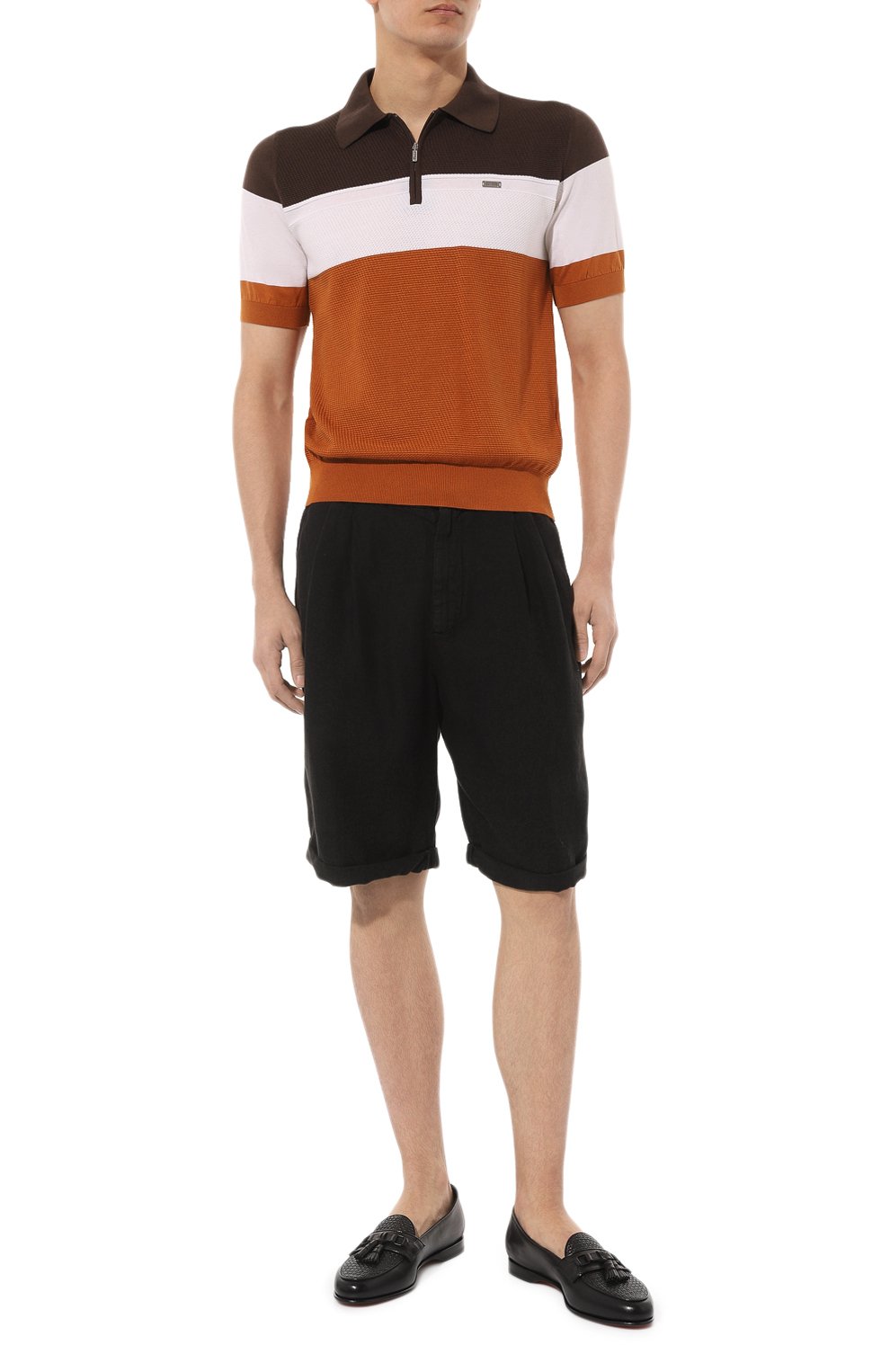 Поло из шелка и хлопка ZILLI, арт. KZP002M0142VH0L00, фото 2