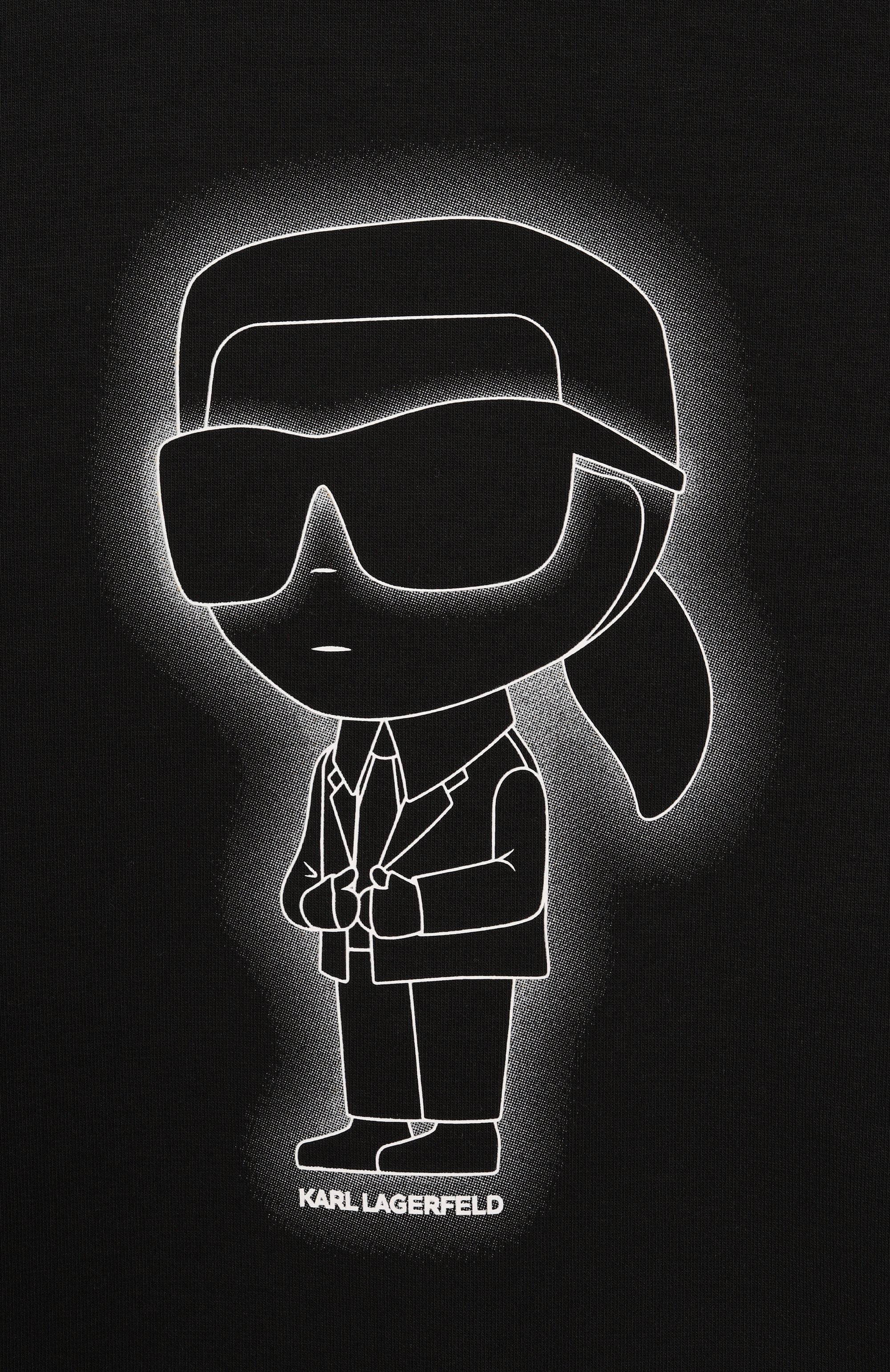 Хлопковый свитшот KARL LAGERFELD KIDS, арт. Z30637, фото 3