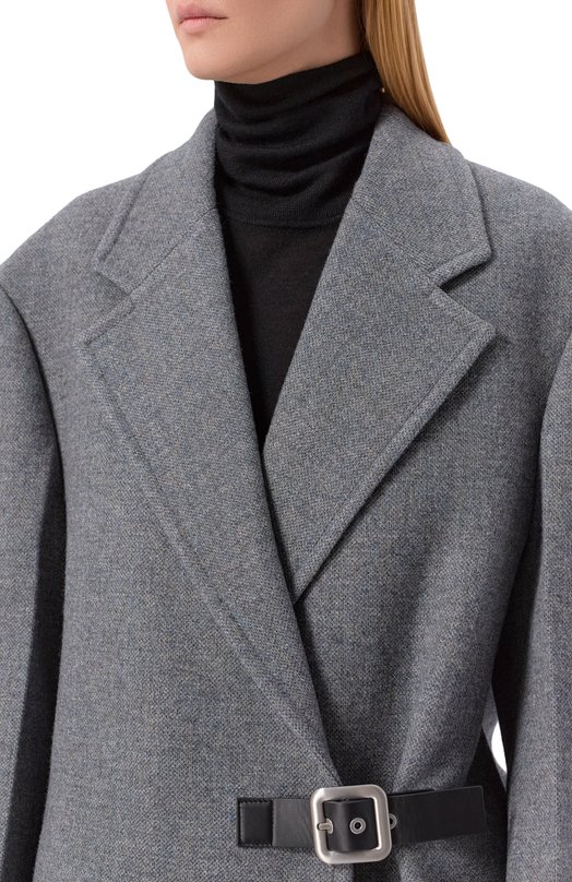 Шерстяное пальто Jil Sander J02AA0189/J40258 Серый  J02AA0189/J40258 Фото 5
