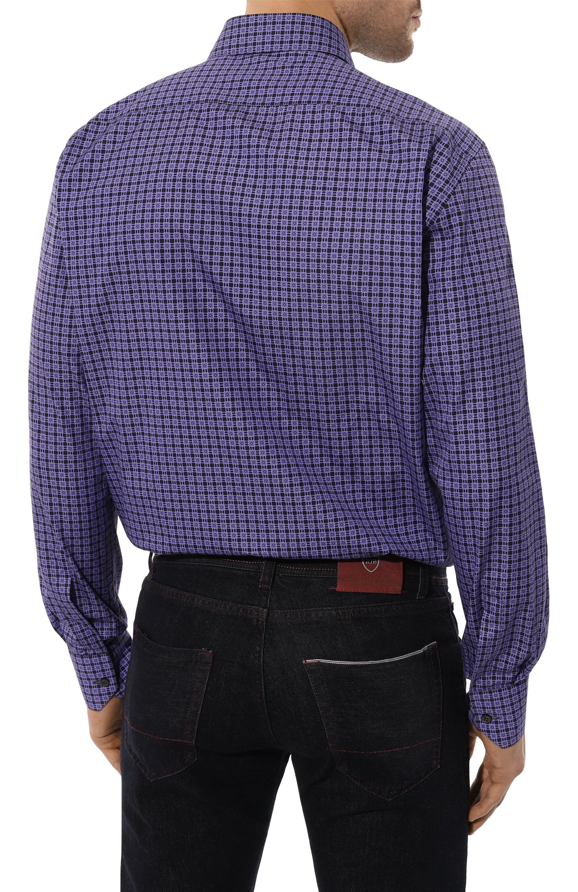 Хлопковая рубашка STEFANO RICCI, арт. MS004775/C2708, фото 4