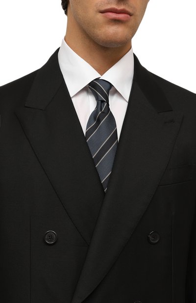 Шелковый галстук LUIGI BORRELLI, арт. CR455032, фото 2