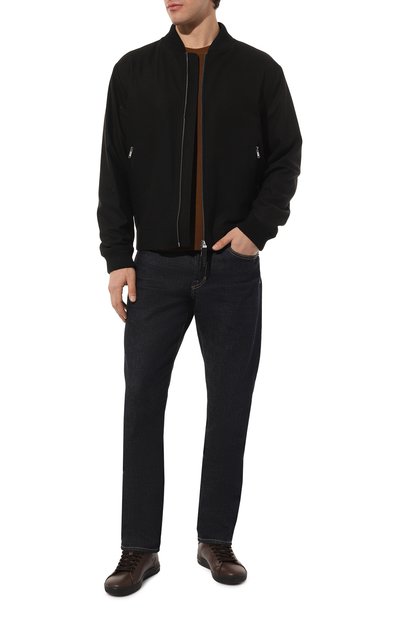 Кожаные кеды traveller walk LORO PIANA, арт. FAI8116, фото 2