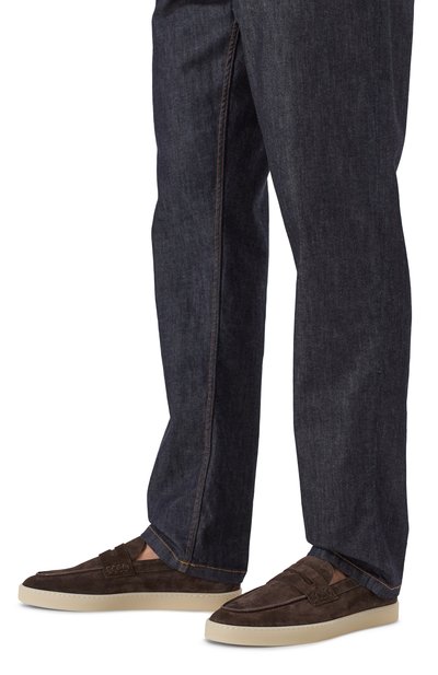 Зам�шевые пенни-лоферы CANALI, арт. 461212/RB01107, фото 3