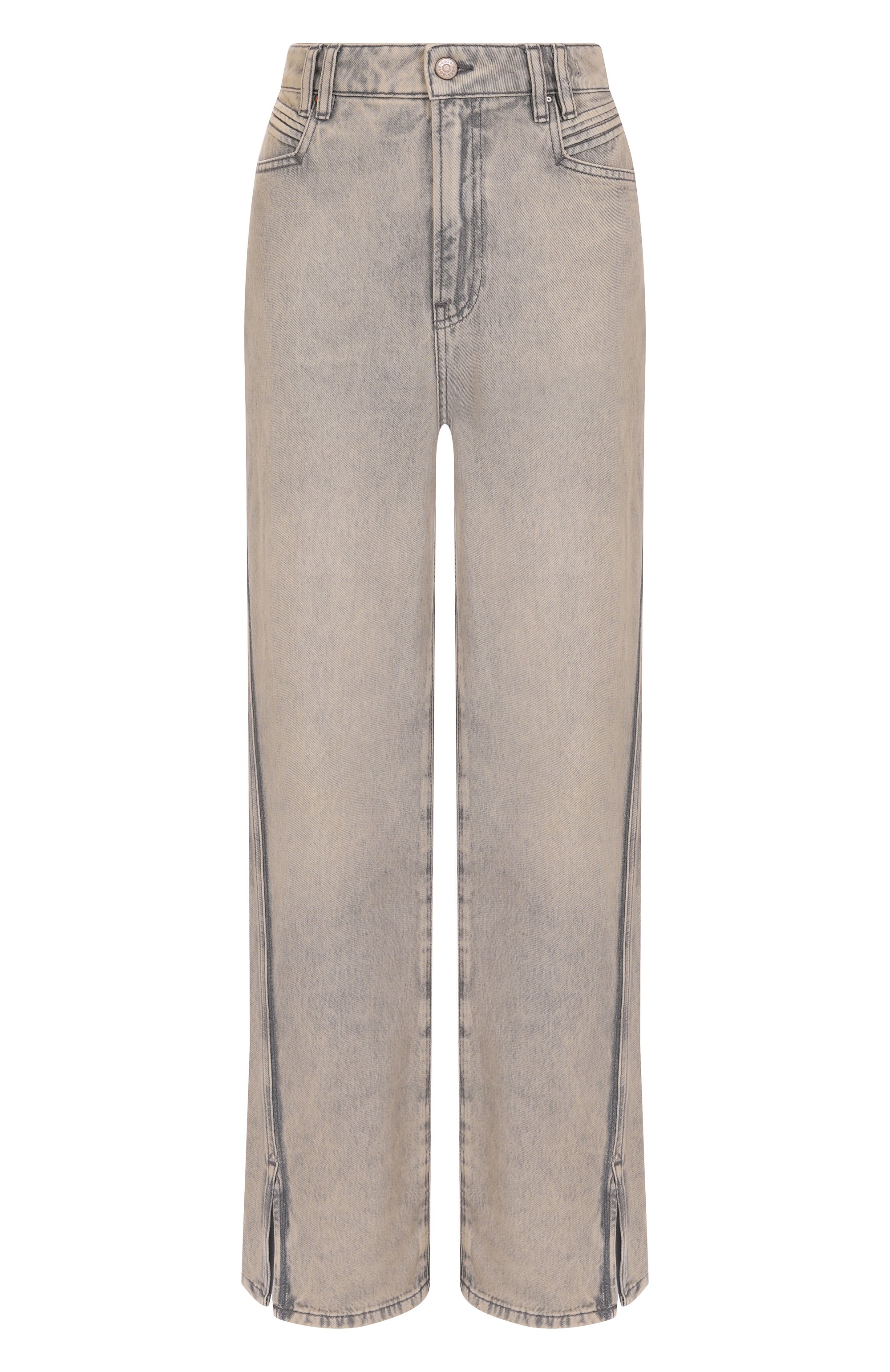 Джинсы BOSS ORANGE серого цвета по цене 21550 руб., арт. 50542436, фото 1 Джинсы BOSS ORANGE, арт. 50542436, фото 1