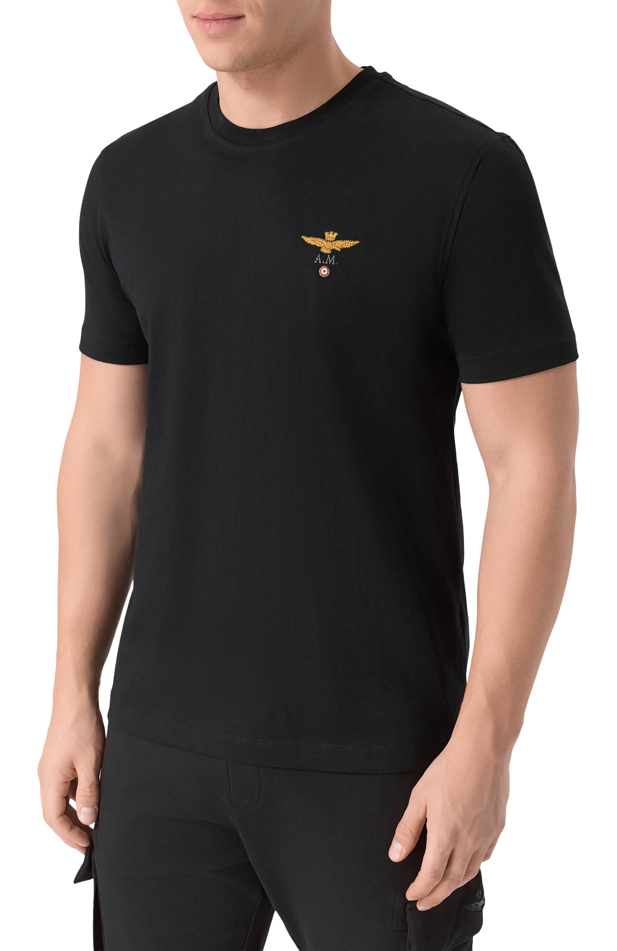 Хлопковая футболка AERONAUTICA MILITARE, арт. TS1580UJ00372_001, фото 3