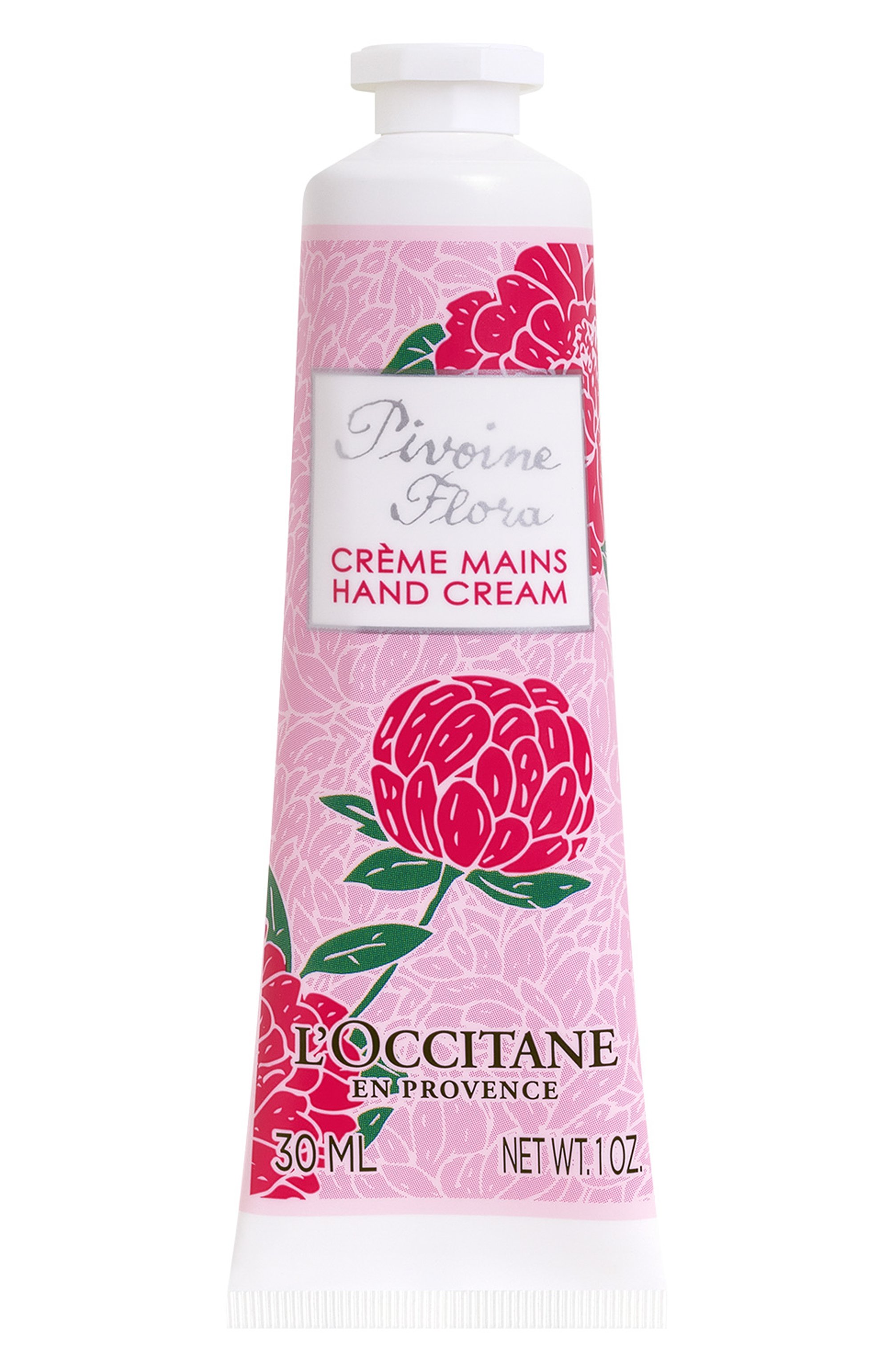 Крем для рук "пион" (30ml) L`OCCITANE бесцветного цвета по цене 1290 руб., арт. 766101, фото 1 Крем для рук "пион" (30ml) L`OCCITANE, арт. 766101, фото 1