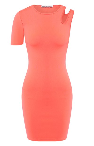 Женское приталенное мини-платье ALEXANDERWANG.T, арт. 4C496010A7