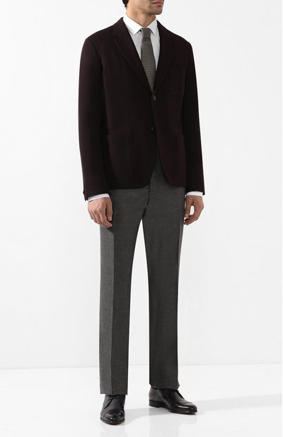 Брюки из смеси шерсти и вискозы BERLUTI, арт. R14TTU28-WAMR, фото 2