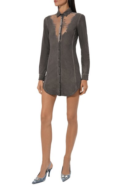 Хлопковое платье DIESEL, арт. A17125/0CLBZ, фото 3