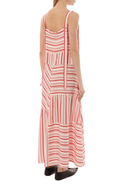 Платье изо льна и вискозы BOSS, арт. 50492220, фото 4