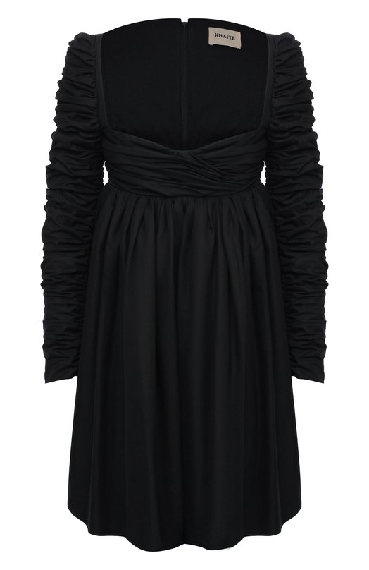 

Хлопковое платье Khaite, Чёрный