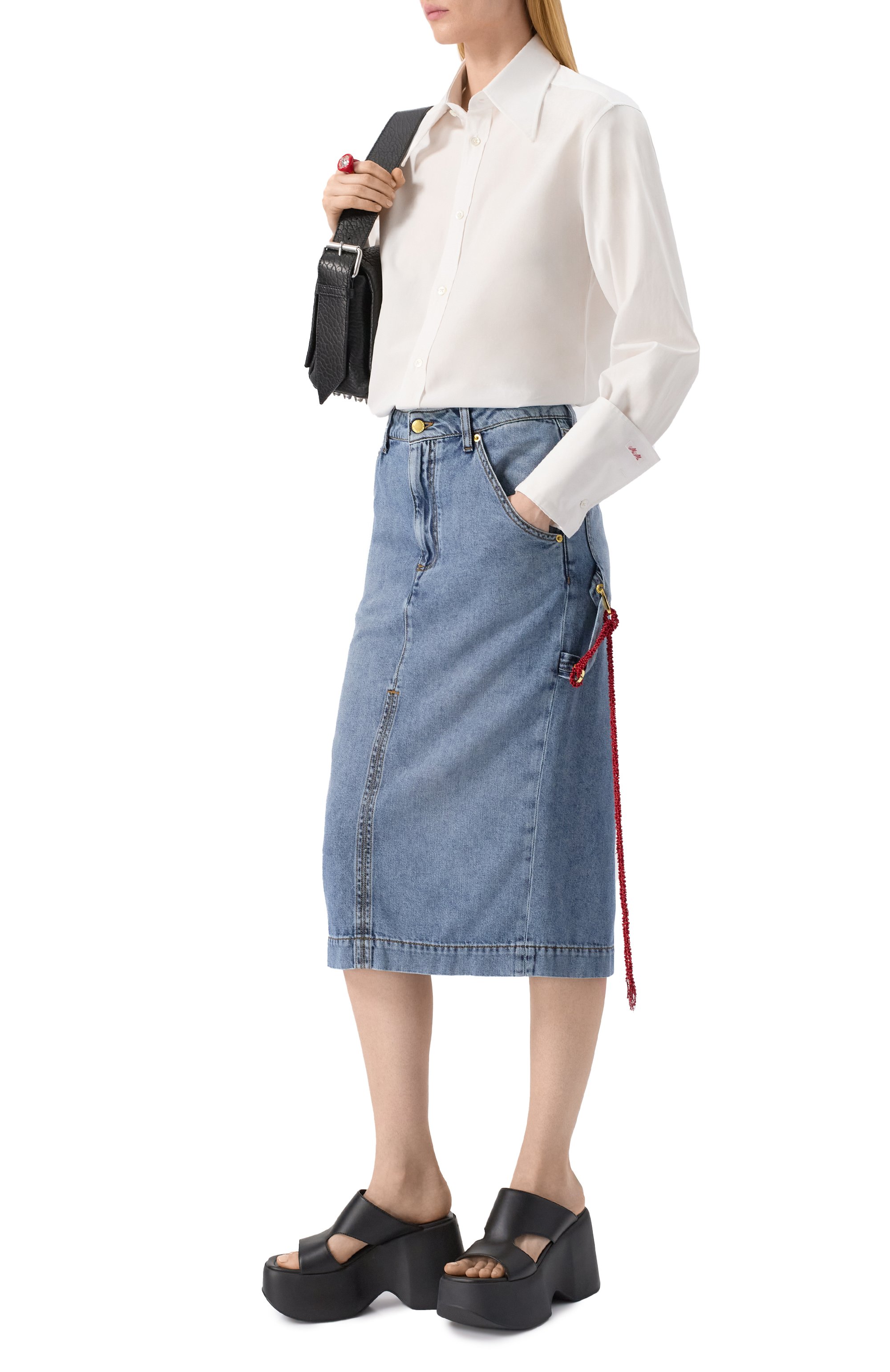 Джинсовая юбка DARKPARK, арт. WSK05/TBL01W021, фото 2