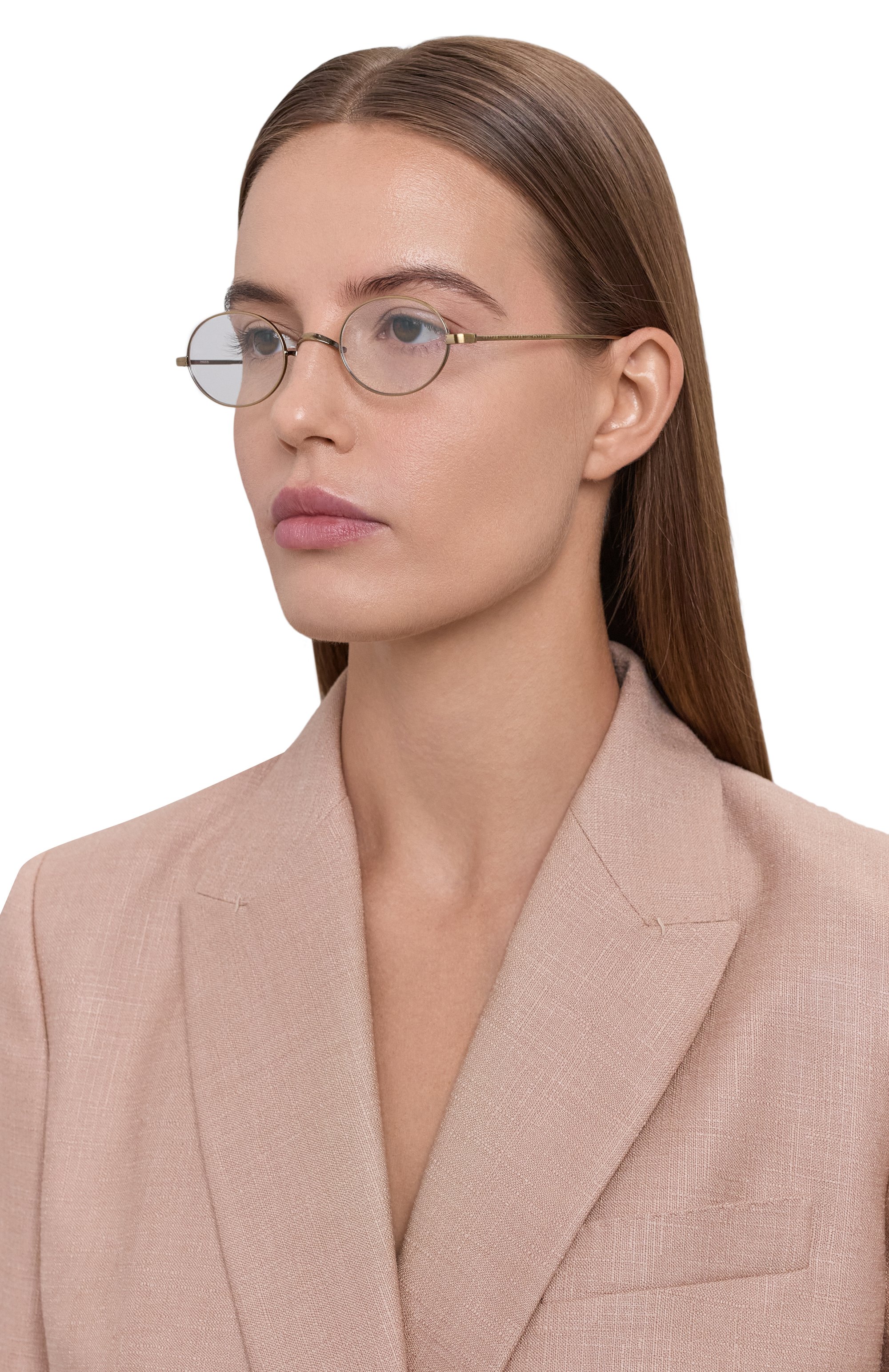 Оправа OLIVER PEOPLES золотого цвета по цене 42900 руб., арт. 1185-5338, фото 3 Оправа OLIVER PEOPLES, арт. 1185-5338, фото 3