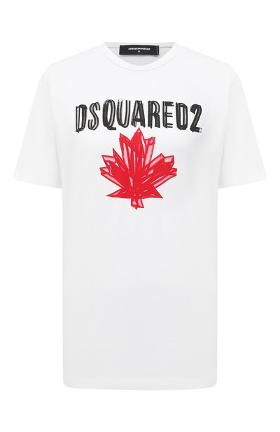 Женская хлопковая футболка DSQUARED2, арт. S75GD0156/S22844