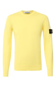 Stone island yellow sweatshirt online