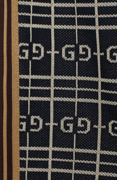 Хлопковые джоггеры GUCCI темно-синего цвета по цене 39950 руб., арт. 626307/XJCPK, фото 3 Хлопковые джоггеры GUCCI, арт. 626307/XJCPK, фото 3