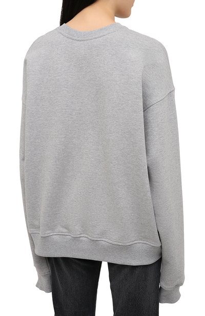 Хлопковый свитшот 404 NOT FOUND | серого цвета по цене 17700 руб., арт. 700404, фото 4 Хлопковый свитшот 404 NOT FOUND |, арт. 700404, фото 4