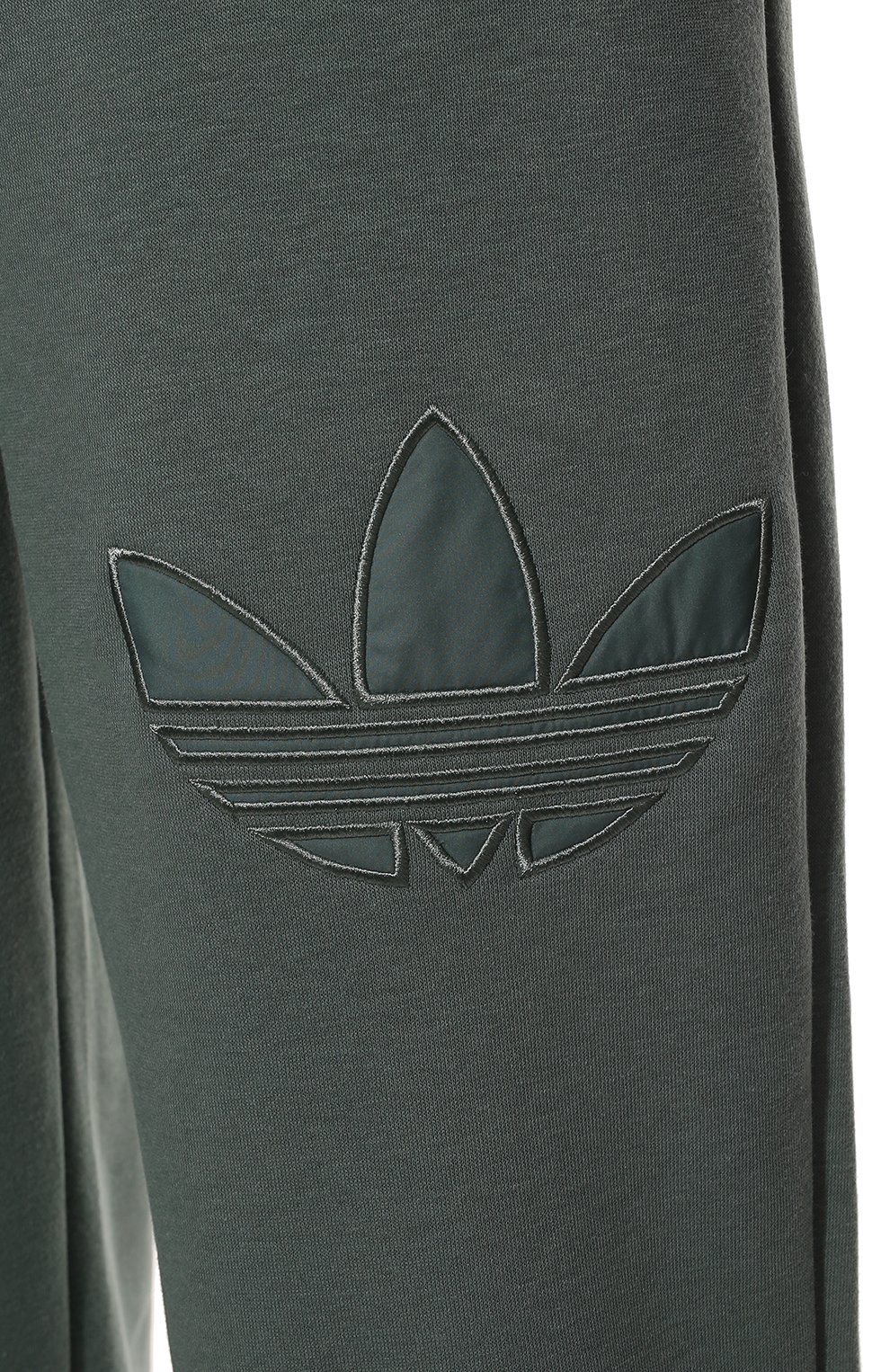 Хлопковые джоггеры ADIDAS ORIGINALS зеленого цвета по цене 7000 руб., арт. HE4751, фото 5 Хлопковые джоггеры ADIDAS ORIGINALS, арт. HE4751, фото 5