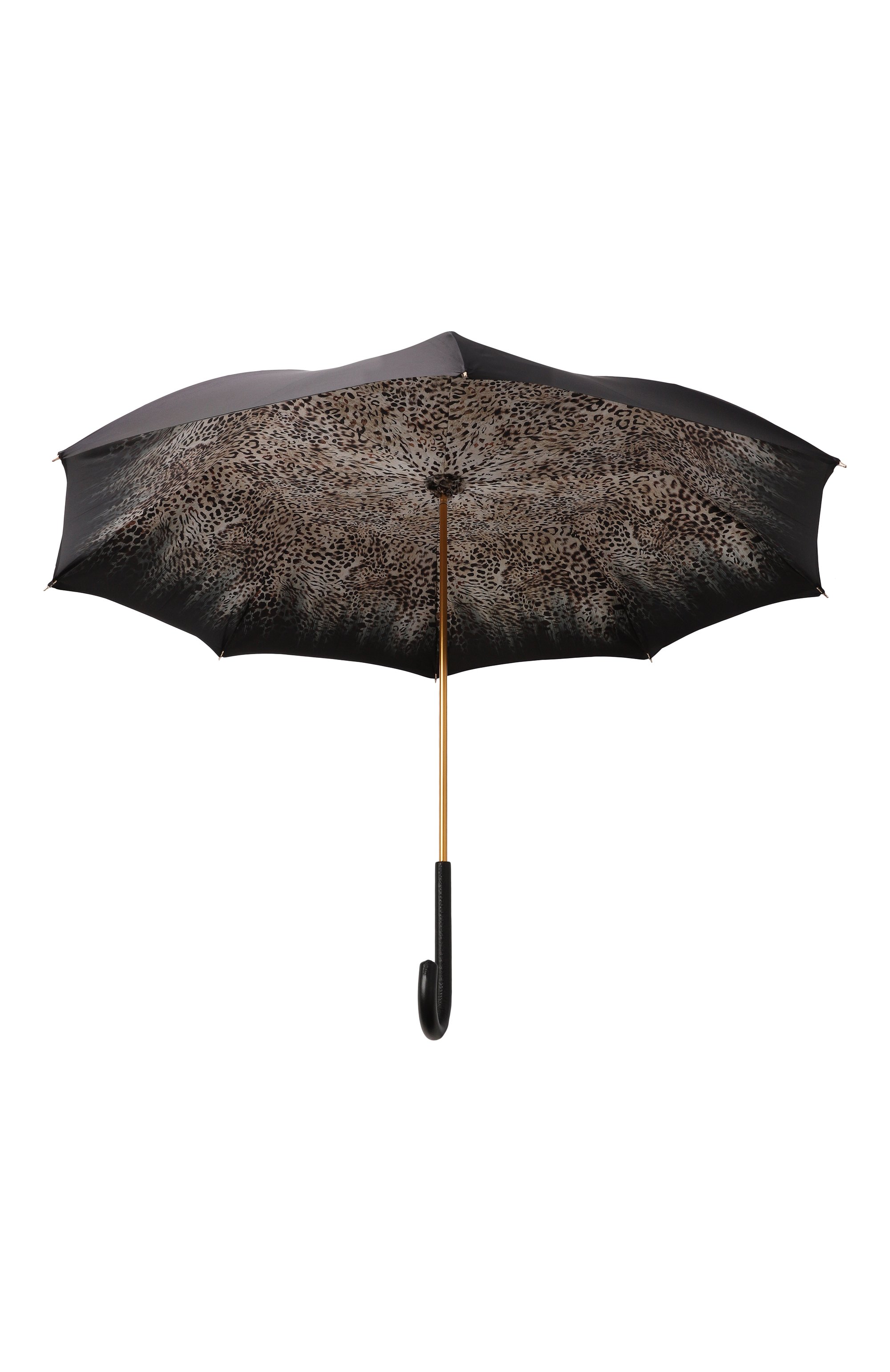 Зонт-трость PASOTTI OMBRELLI черного цвета по цене 34300 руб., арт. 0MITD0 189/9L890/7, фото 2 Зонт-трость PASOTTI OMBRELLI, арт. 0MITD0 189/9L890/7, фото 2