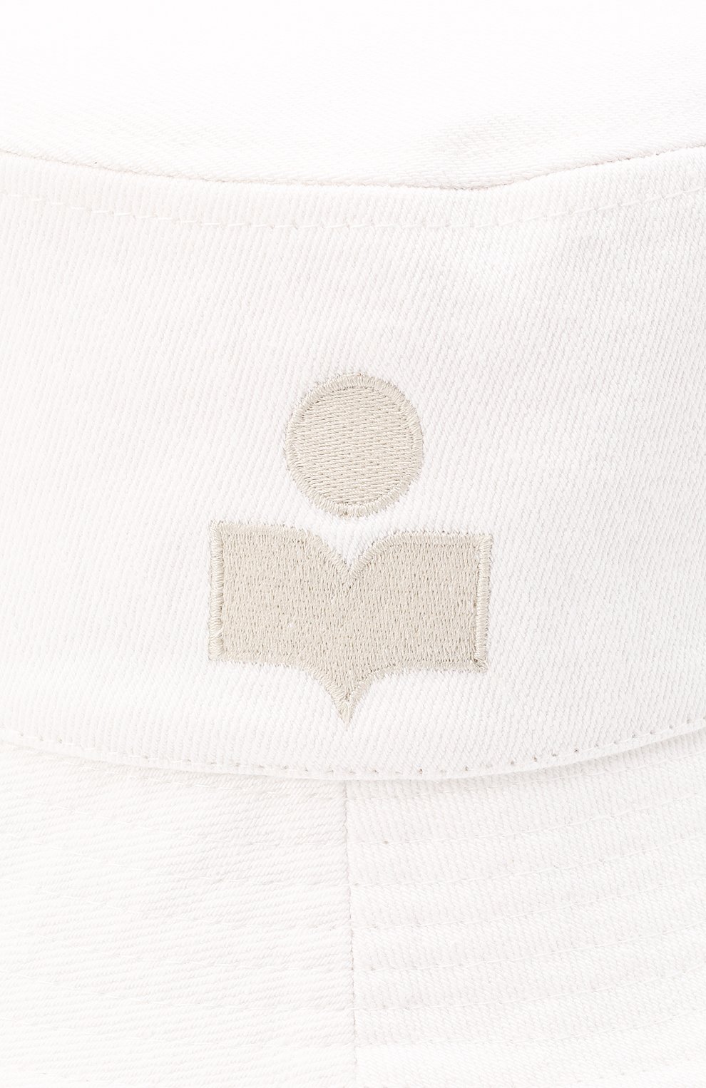 Панама ISABEL MARANT белого цвета по цене 18300 руб., арт. CU0026-22P033A/HALEY, фото 4 Панама ISABEL MARANT, арт. CU0026-22P033A/HALEY, фото 4