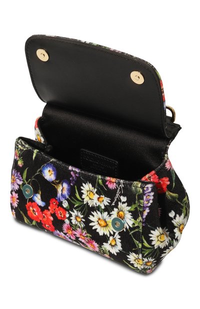 Сумка sicily DOLCE & GABBANA черного цвета по цене 77400 руб., арт. EB0003/AA945, фото 3 Сумка sicily DOLCE & GABBANA, арт. EB0003/AA945, фото 3