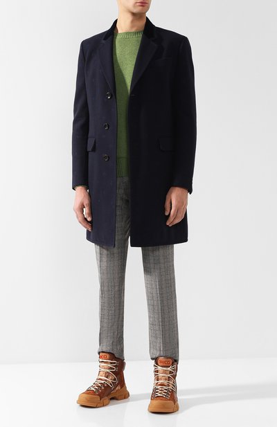 Однобортное пальто из шерсти GUCCI, арт. 522526/Z510C, фото 2