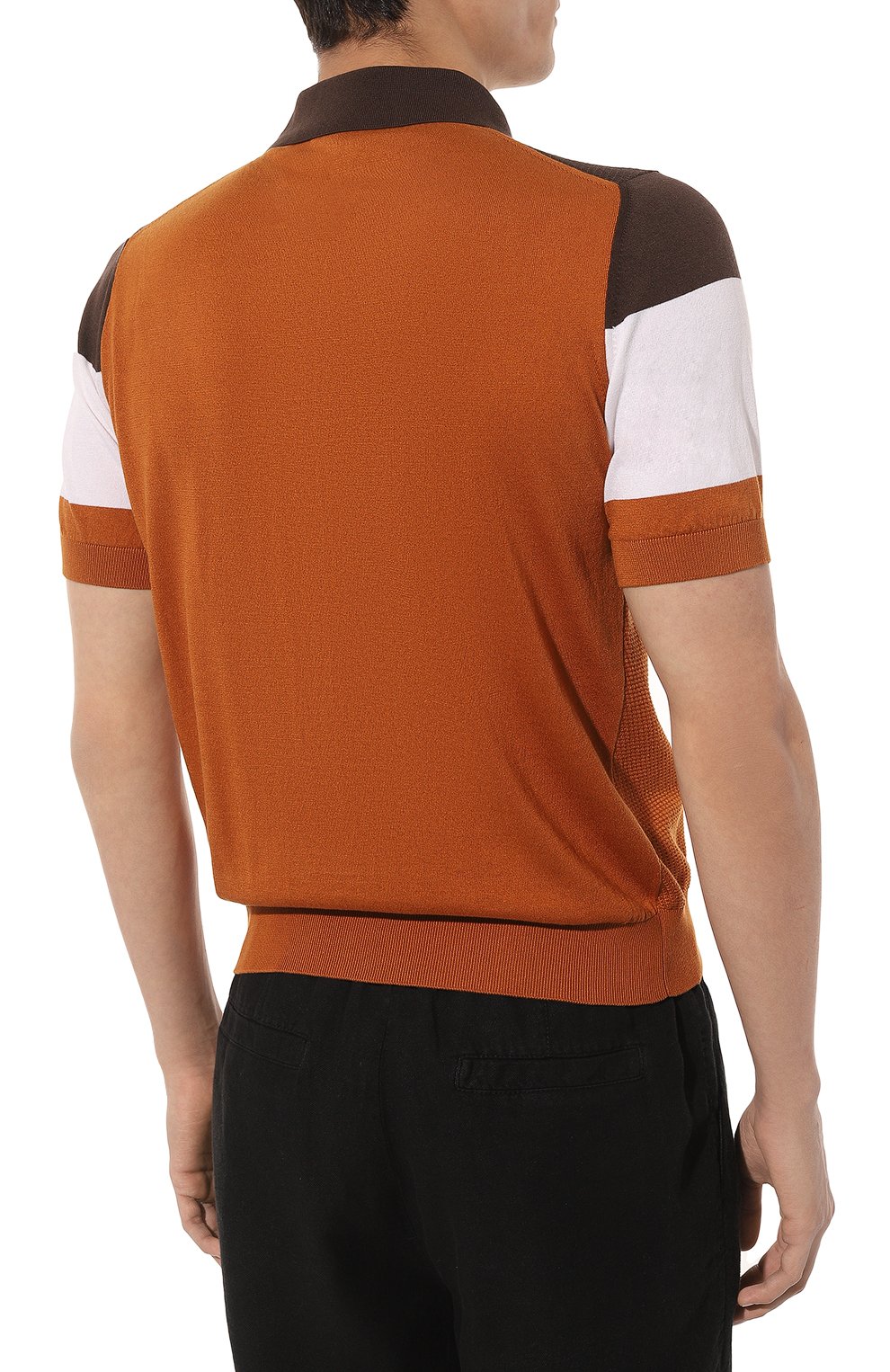 Поло из шелка и хлопка ZILLI, арт. KZP002M0142VH0L00, фото 4