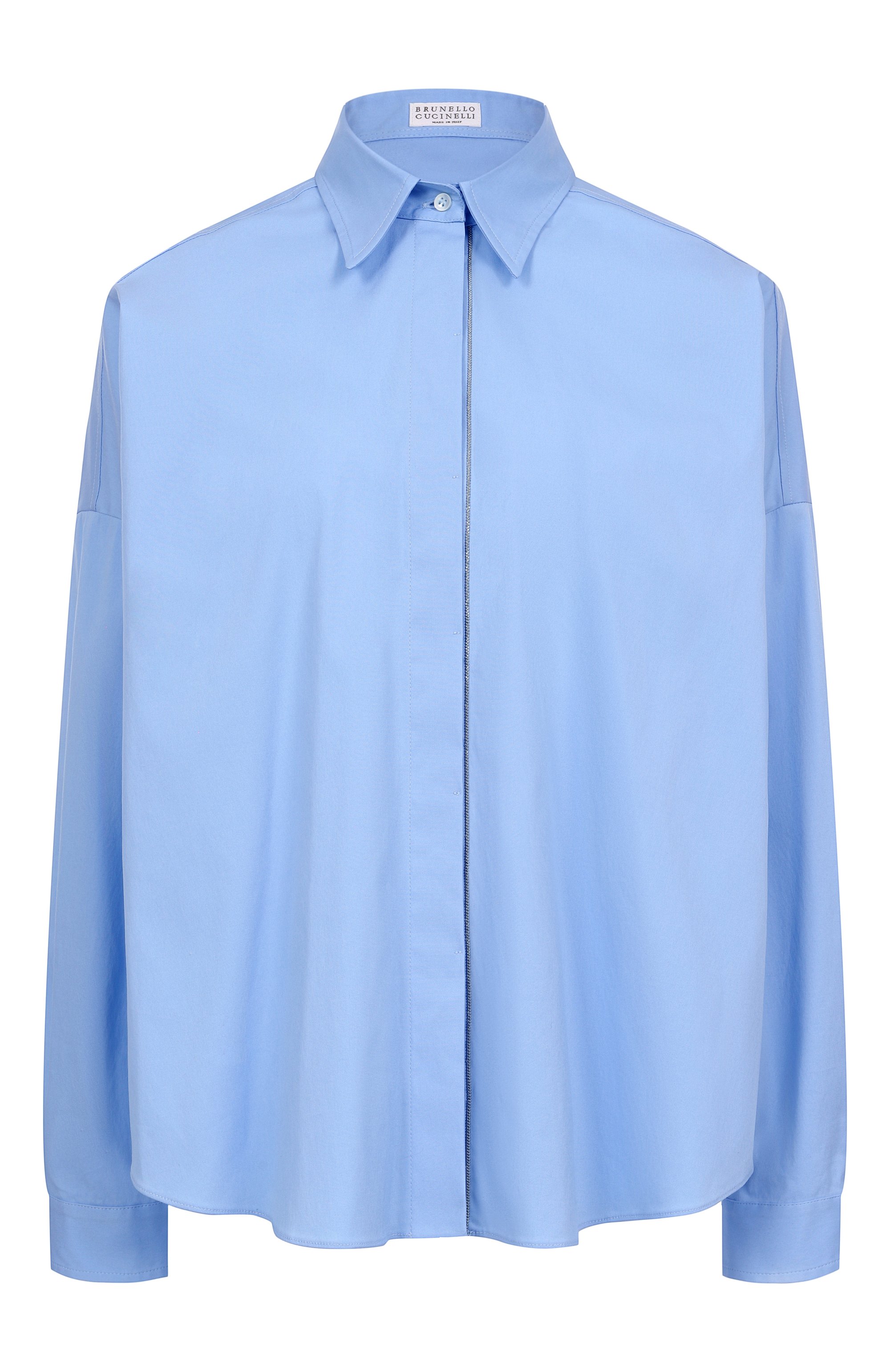 Хлопковая рубашка BRUNELLO CUCINELLI, арт. M0091MA636, фото 1