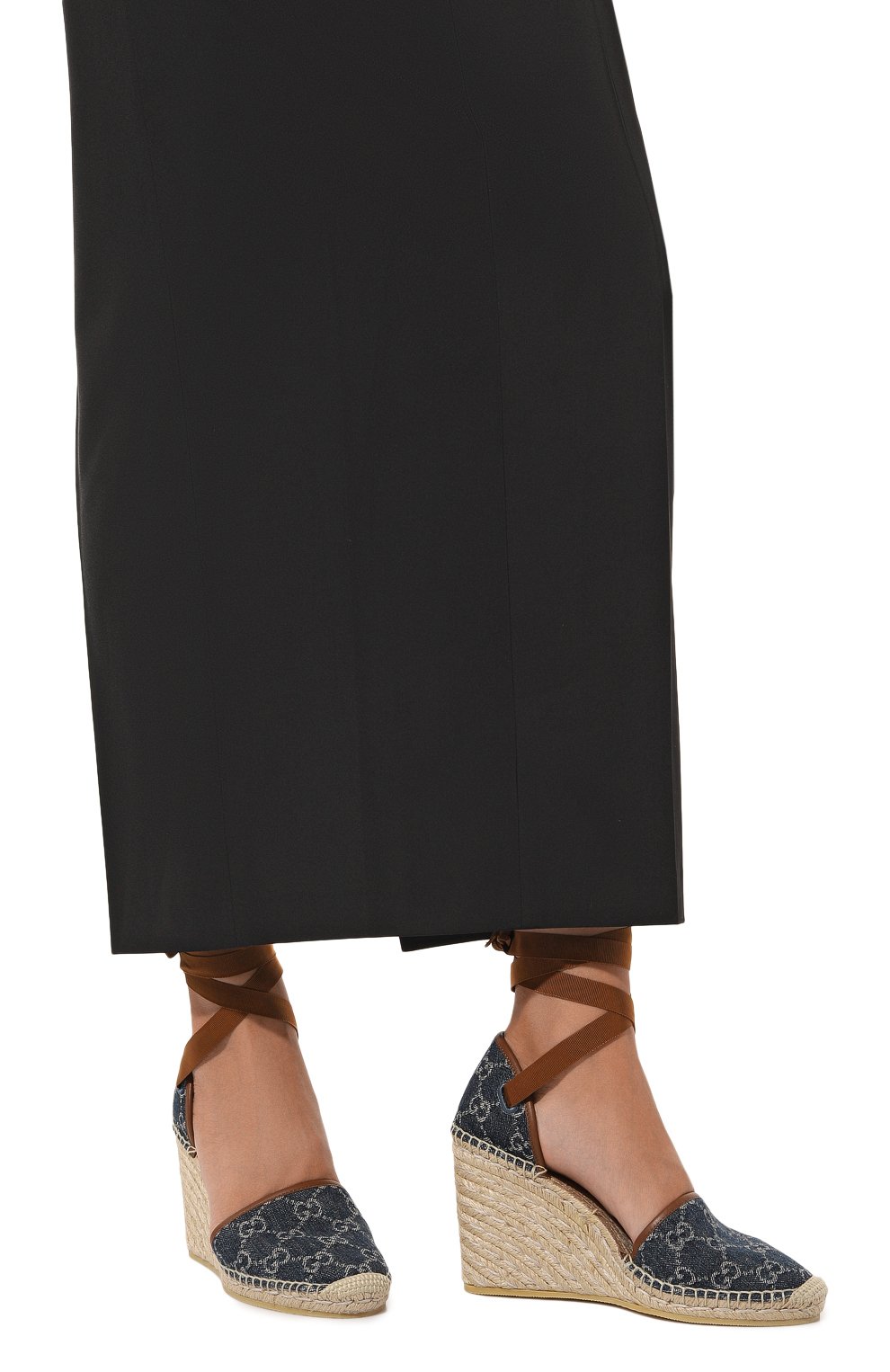 Текстильные босоножки GUCCI, арт. 652708 2KQH0, фото 3