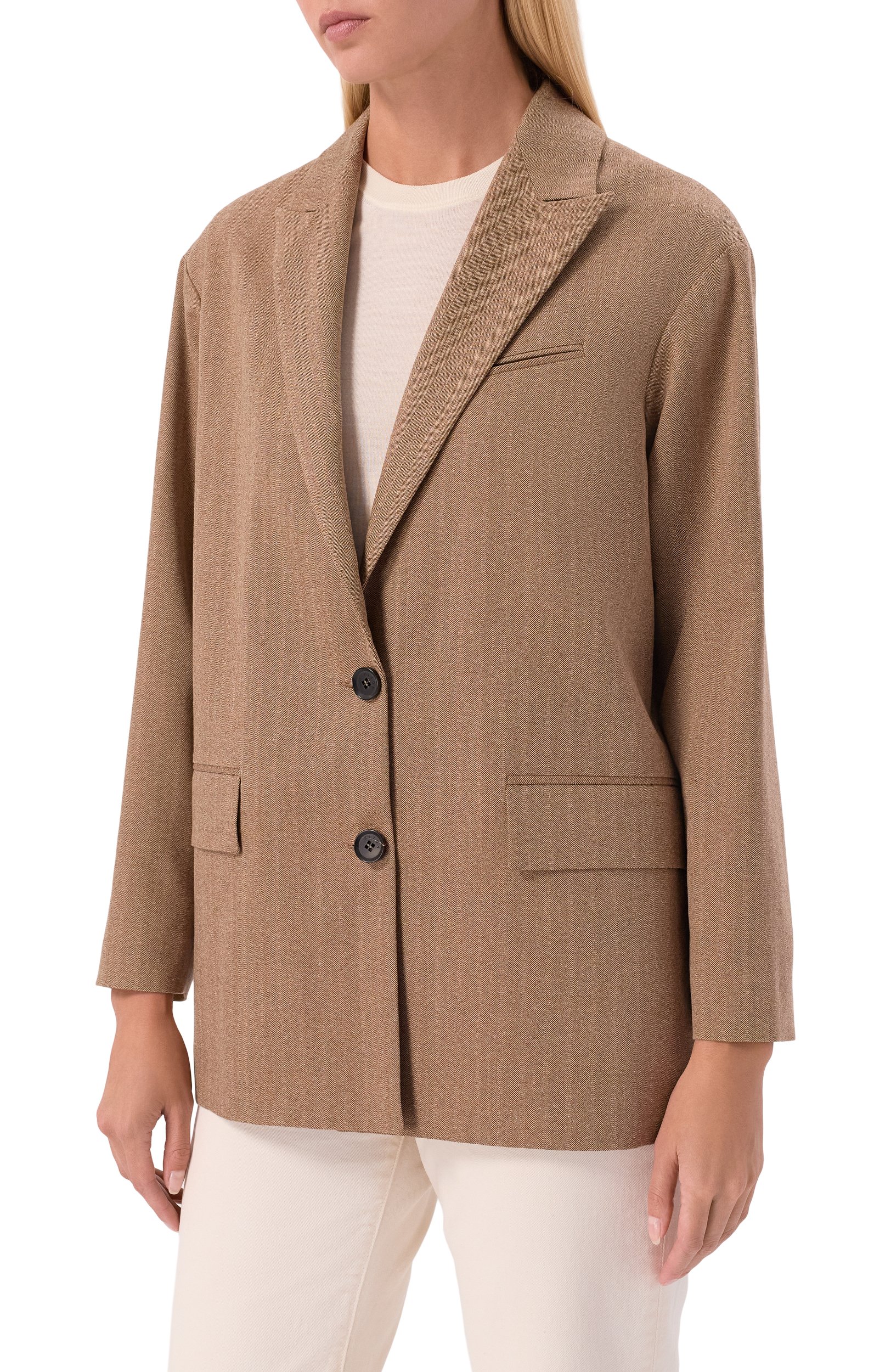 Жакет из шелка и шерсти KITON, арт. D53502K0515I, фото 3