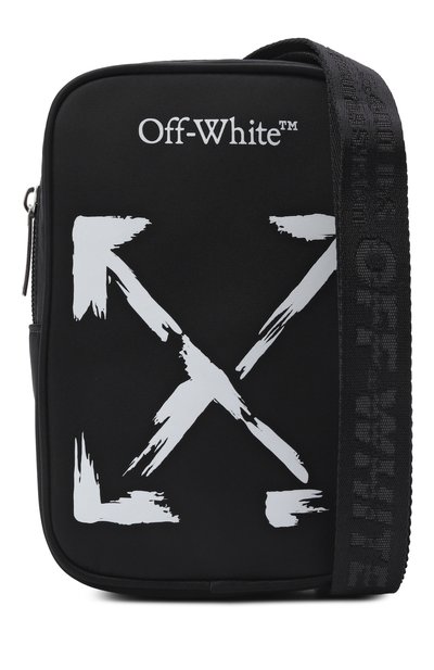 Сумка OFF-WHITE черного цвета по цене 14500 руб., арт. 0BNQ002S26FAB001, фото 4 Сумка OFF-WHITE, арт. 0BNQ002S26FAB001, фото 4