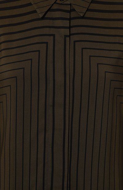 Туника из вискозы MARYAN MEHLHORN хаки цвета по цене 41040 руб., арт. M3535529, фото 5 Туника из вискозы MARYAN MEHLHORN, арт. M3535529, фото 5