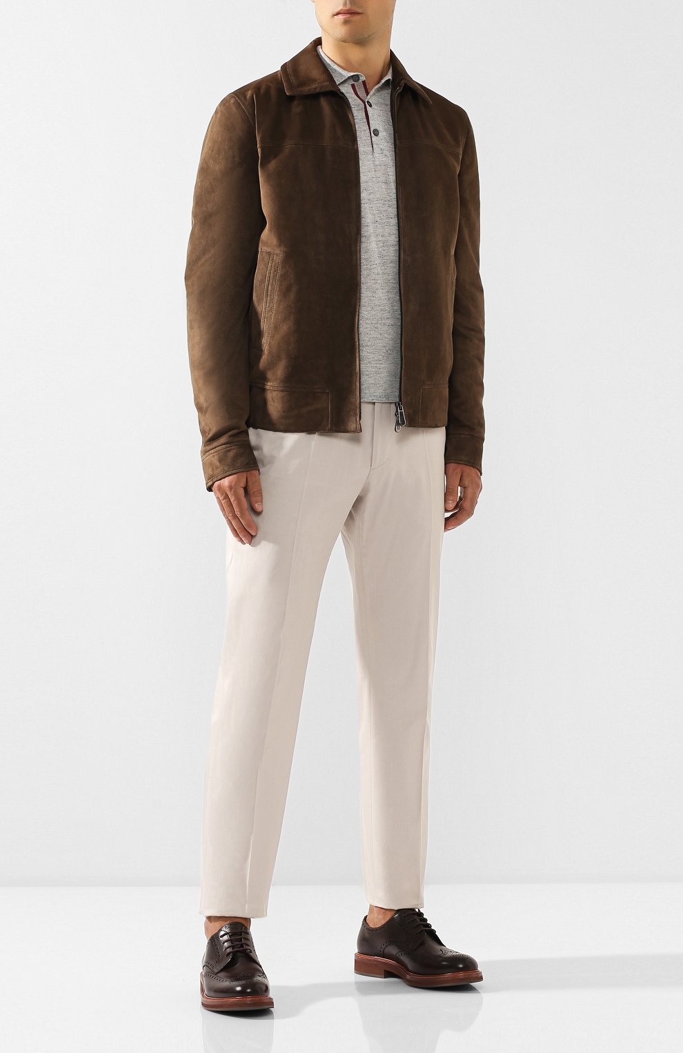 Замшевый бомбер ZEGNA, арт. CTCSM/6T215, фото 2