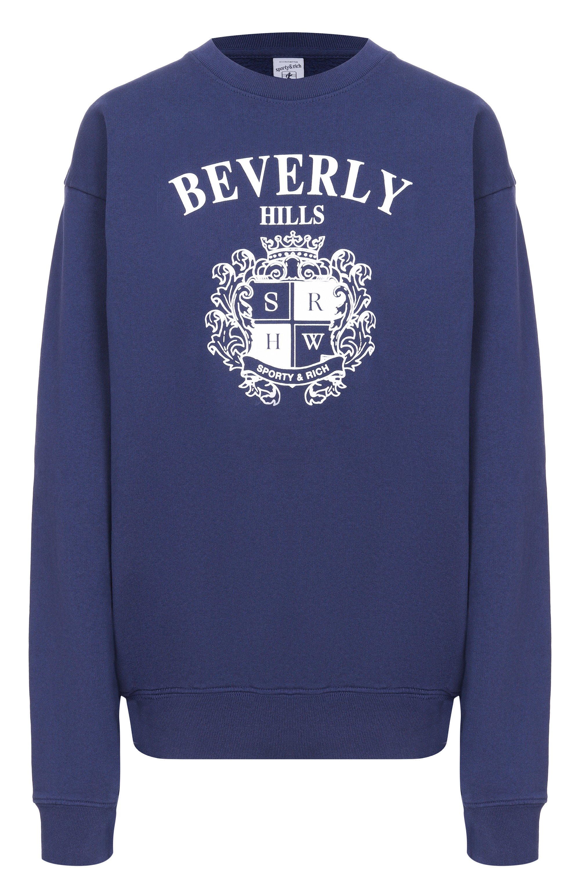 Хлопковый свитшот SPORTY AND RICH, арт. ST07164256BL106, фото 1