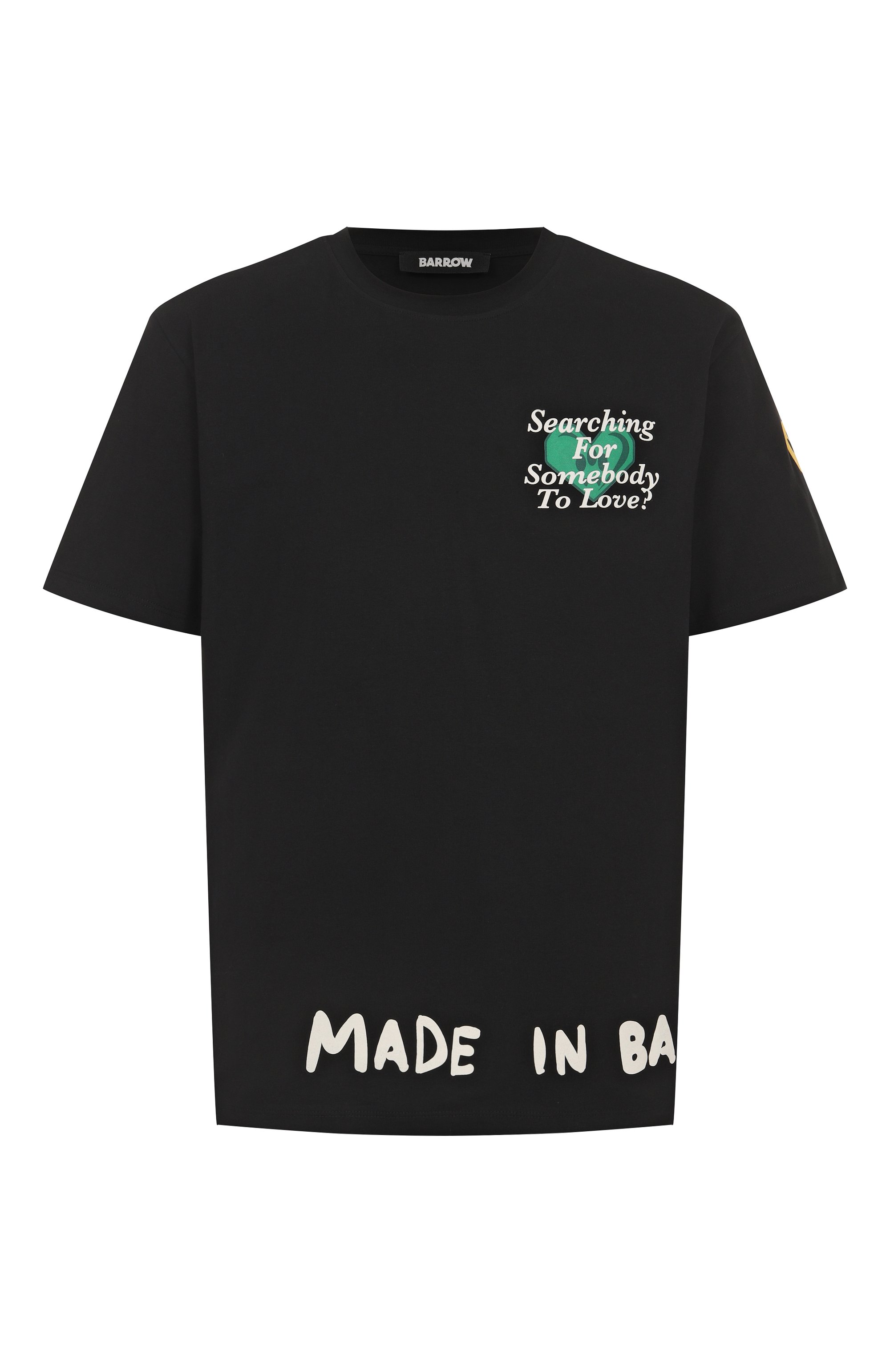 Хлопковая футболка BARROW, арт. S5BWMATH060, фото 1
