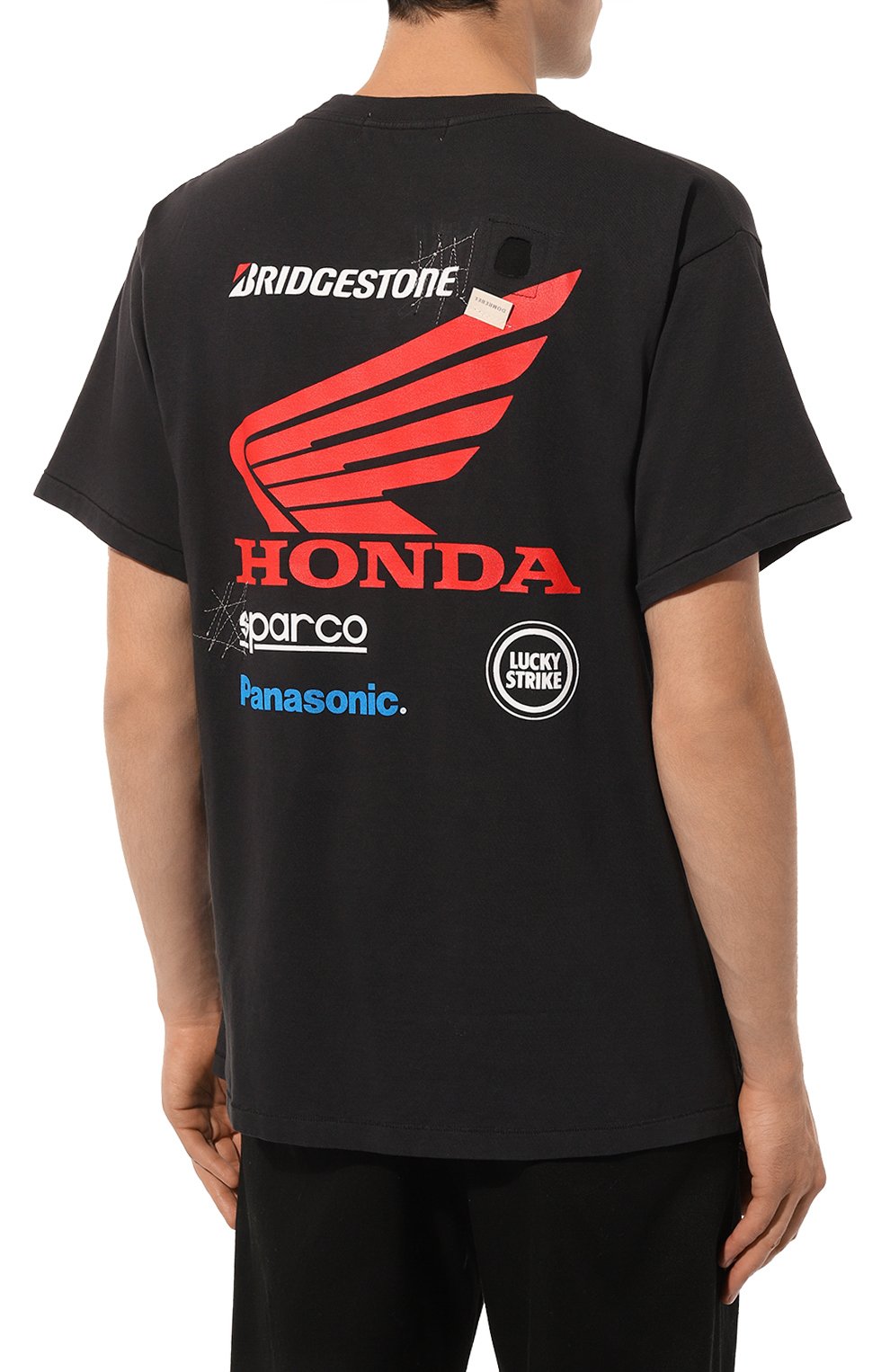 Хлопковая футболка DOMREBEL, арт. M VTG H0NDA/VINTAGE TEE, фото 4