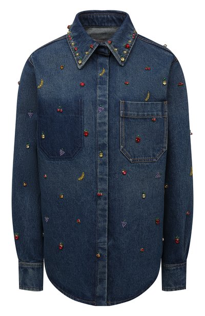 Женская джинсовая рубашка VALENTINO, арт. XB3DB01K6UK