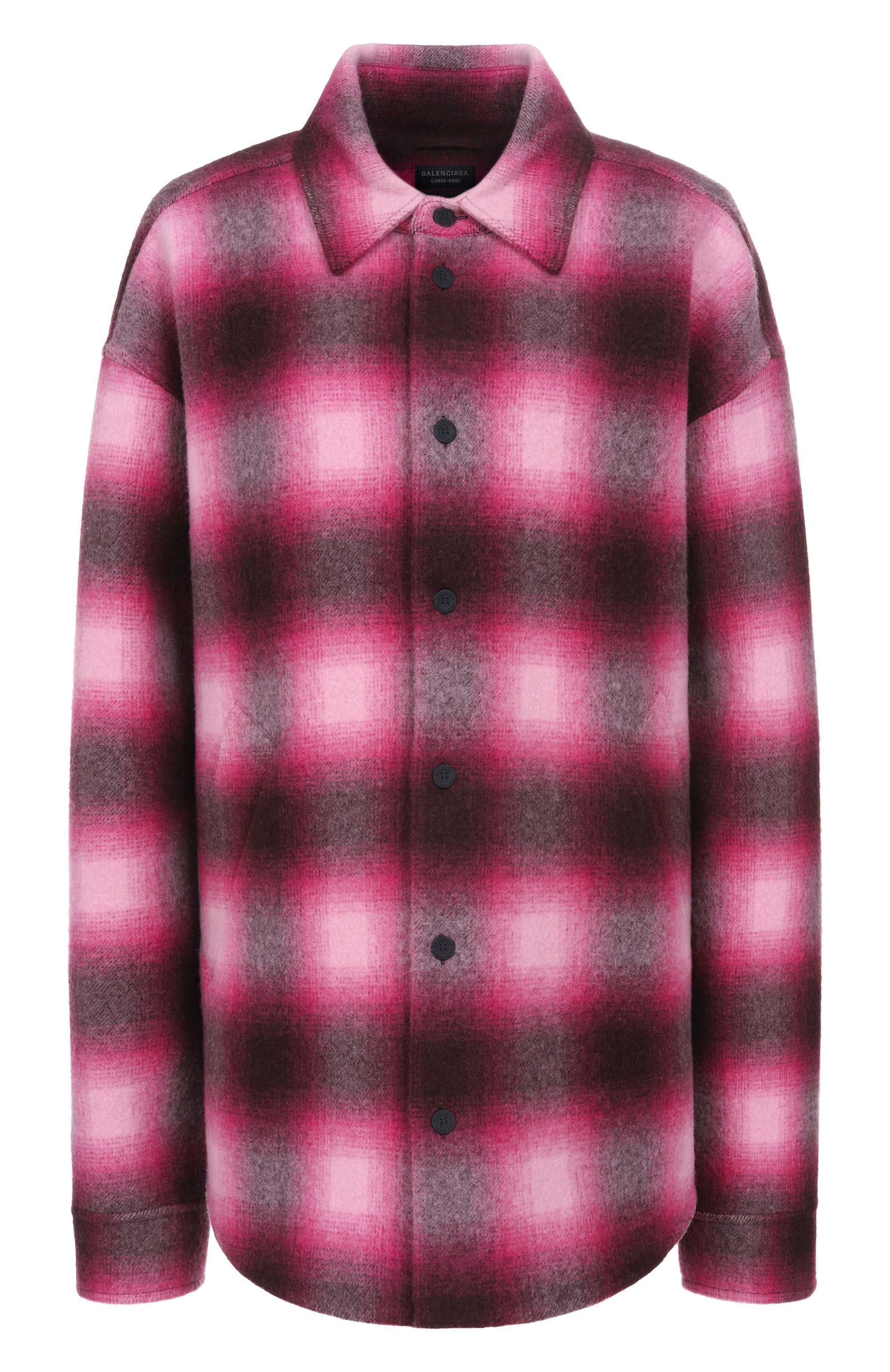 Шерстяная куртка-рубашка BALENCIAGA, арт. 814623/TRU13, фото 1