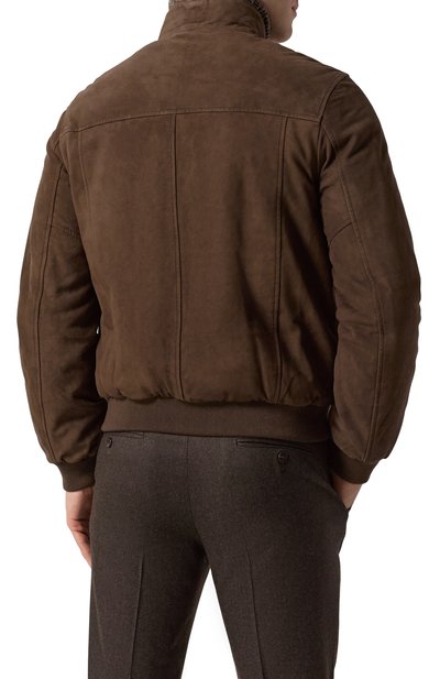 Замшевый бомбер MVST, арт. CLAUDE/MC/00457WR, фото 4