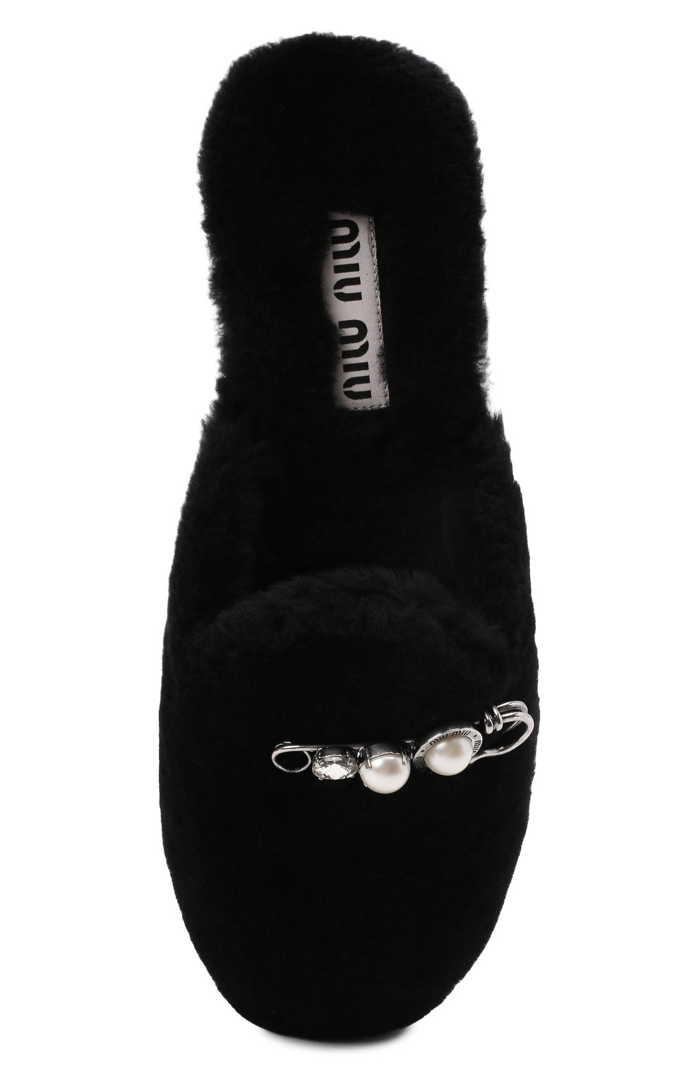 Меховые сабо MIU MIU, арт. 5S581D-XTZ-F0002-005, фото 5