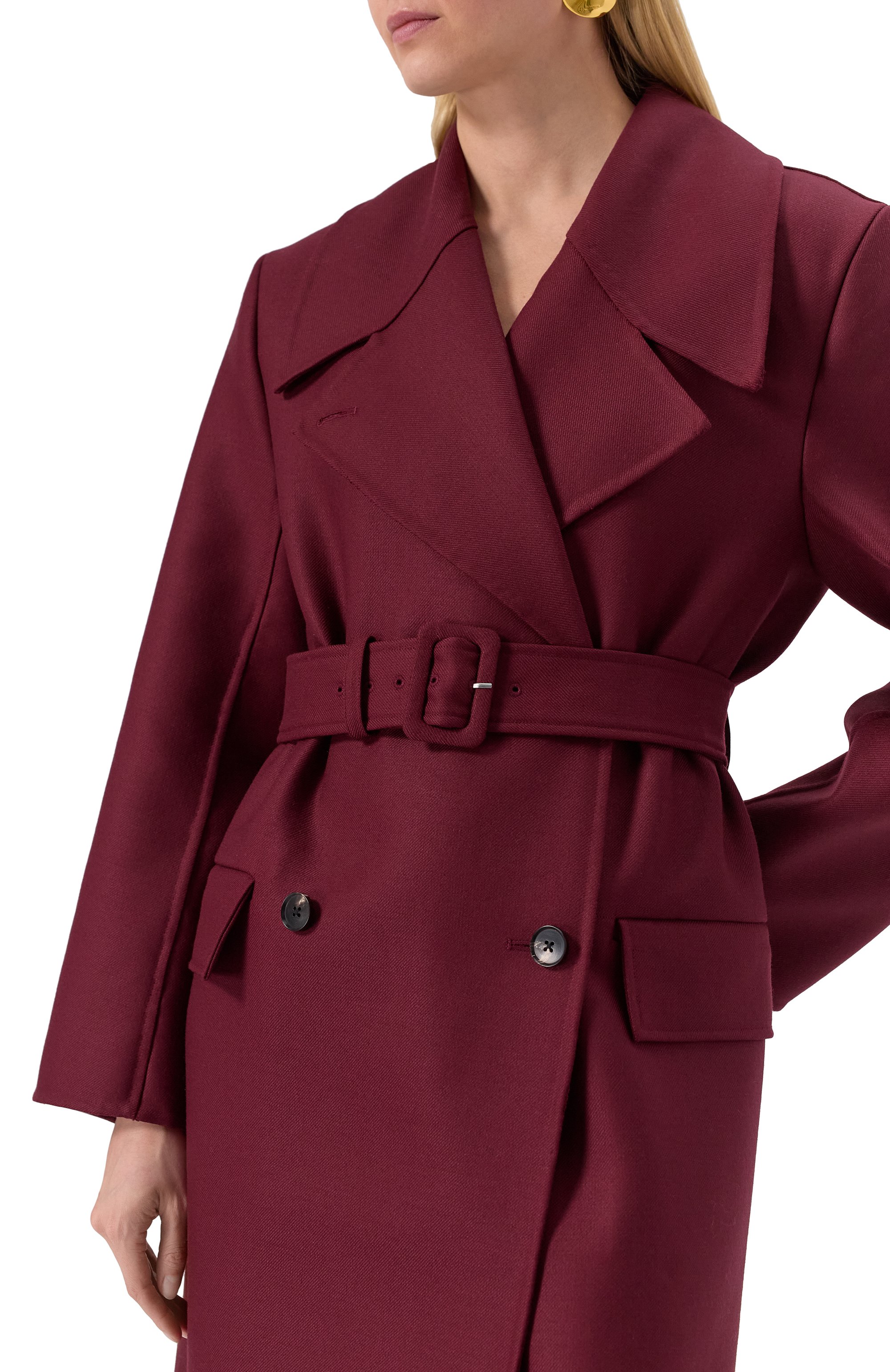 Шерстяное пальто CO, арт. 6542EDST, фото 5