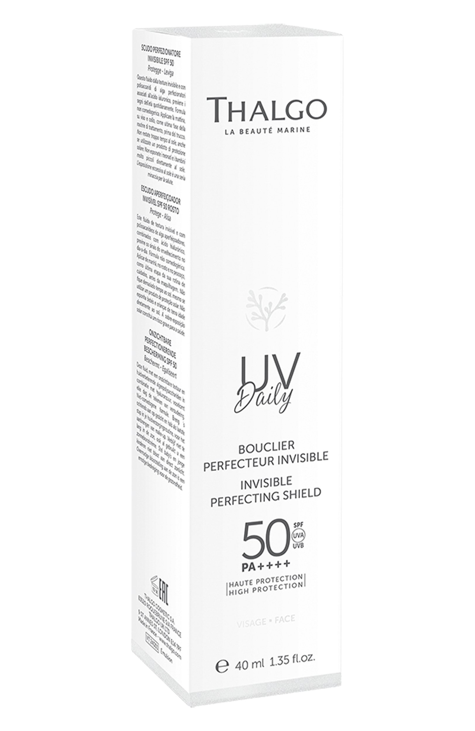 Антивозрастной крем-экран uv daily spf50 pa++++ (40ml) THALGO, арт. VT24001, фото 3