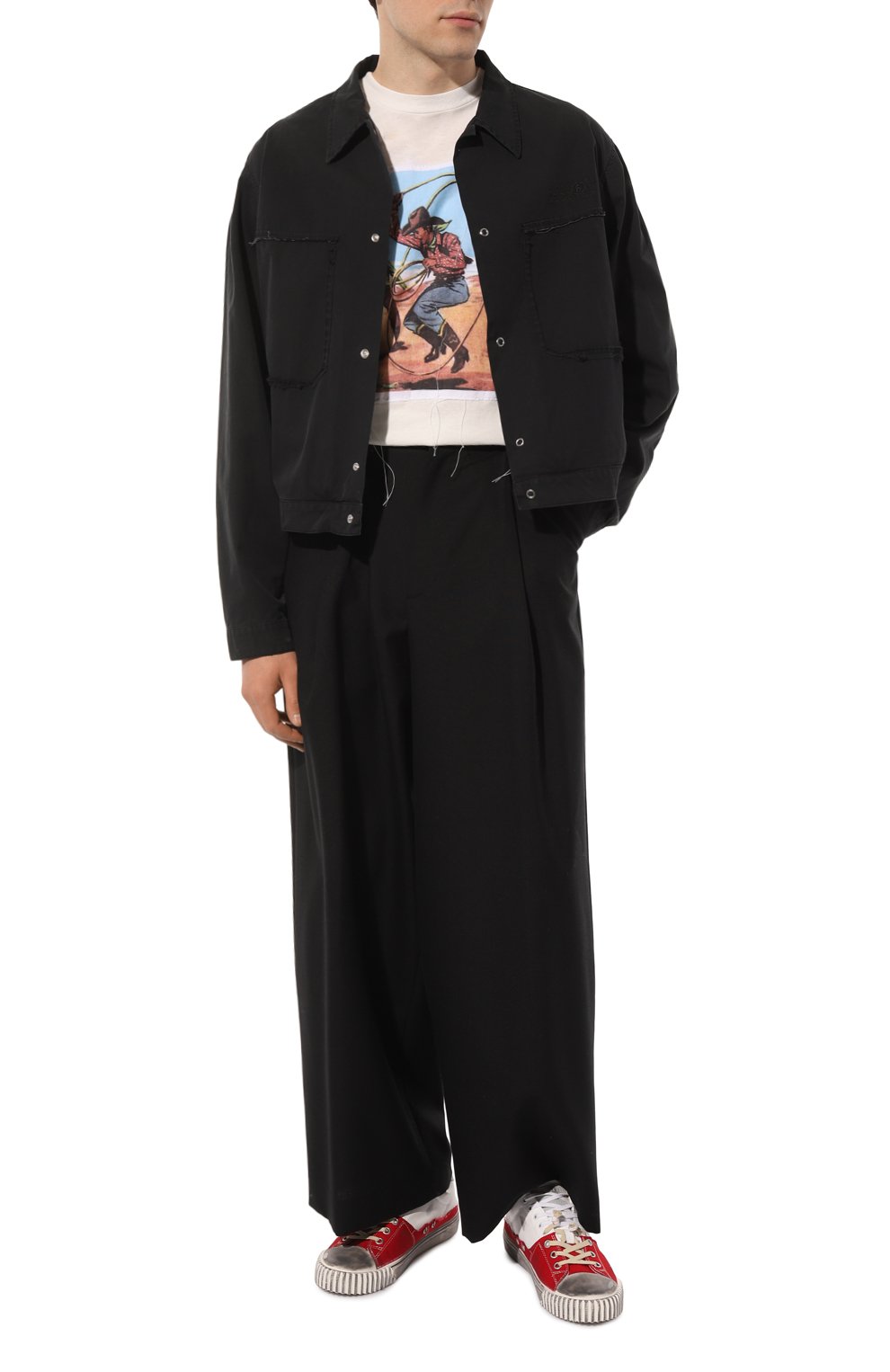 Комбинированные кеды new evolution MAISON MARGIELA, арт. S57WS0391/P6231, фото 2