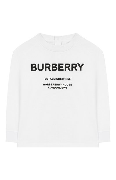 Хлопковый лонгслив BURBERRY, арт. 8012788, фото 1