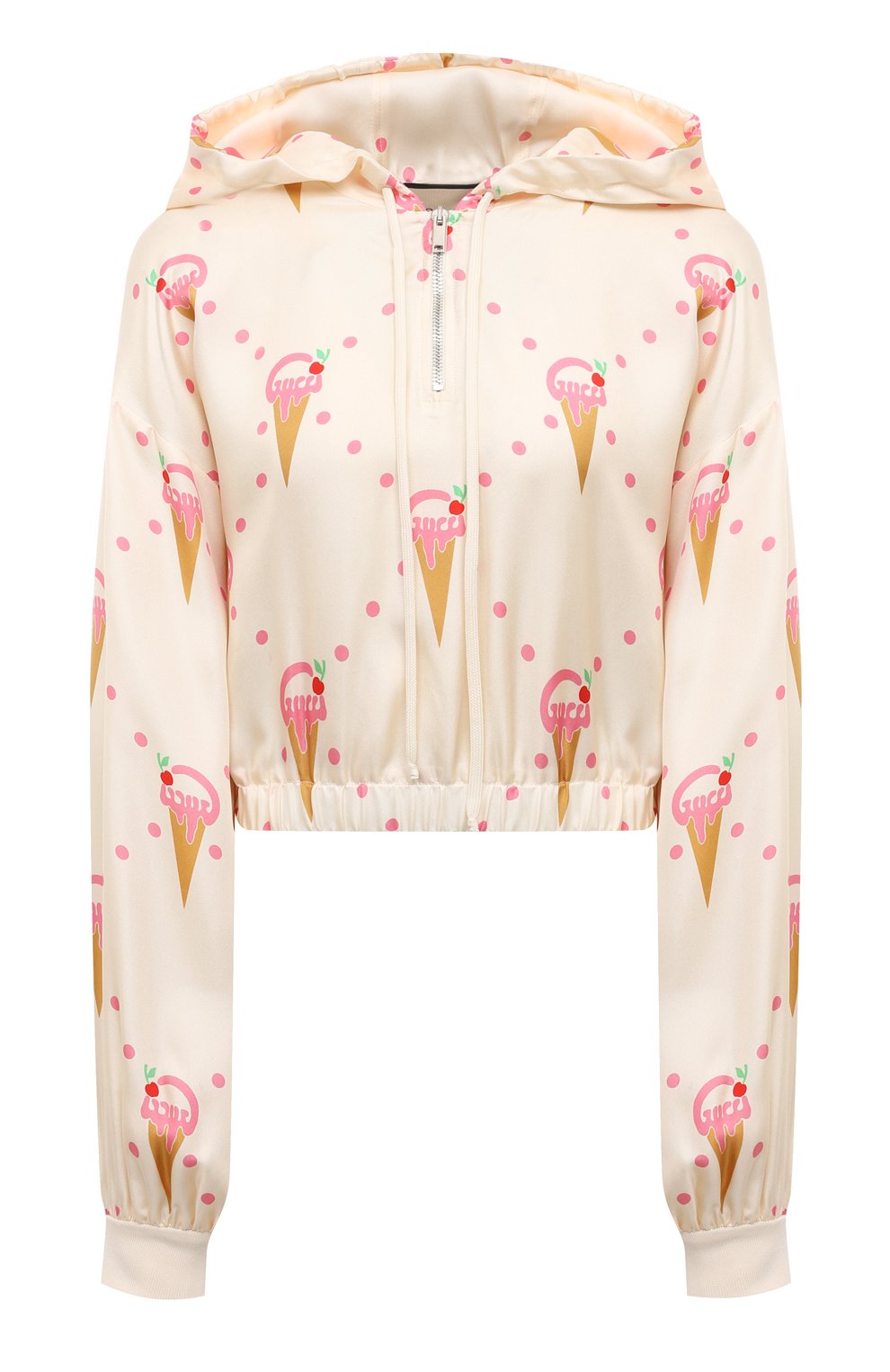 Шелковое худи GUCCI, арт. 731143/XJE9P, фото 1