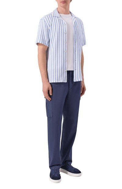 Хлопковая рубашка ANDREA CAMPAGNA, арт. HAVANA SHIRT/EE133, фото 2