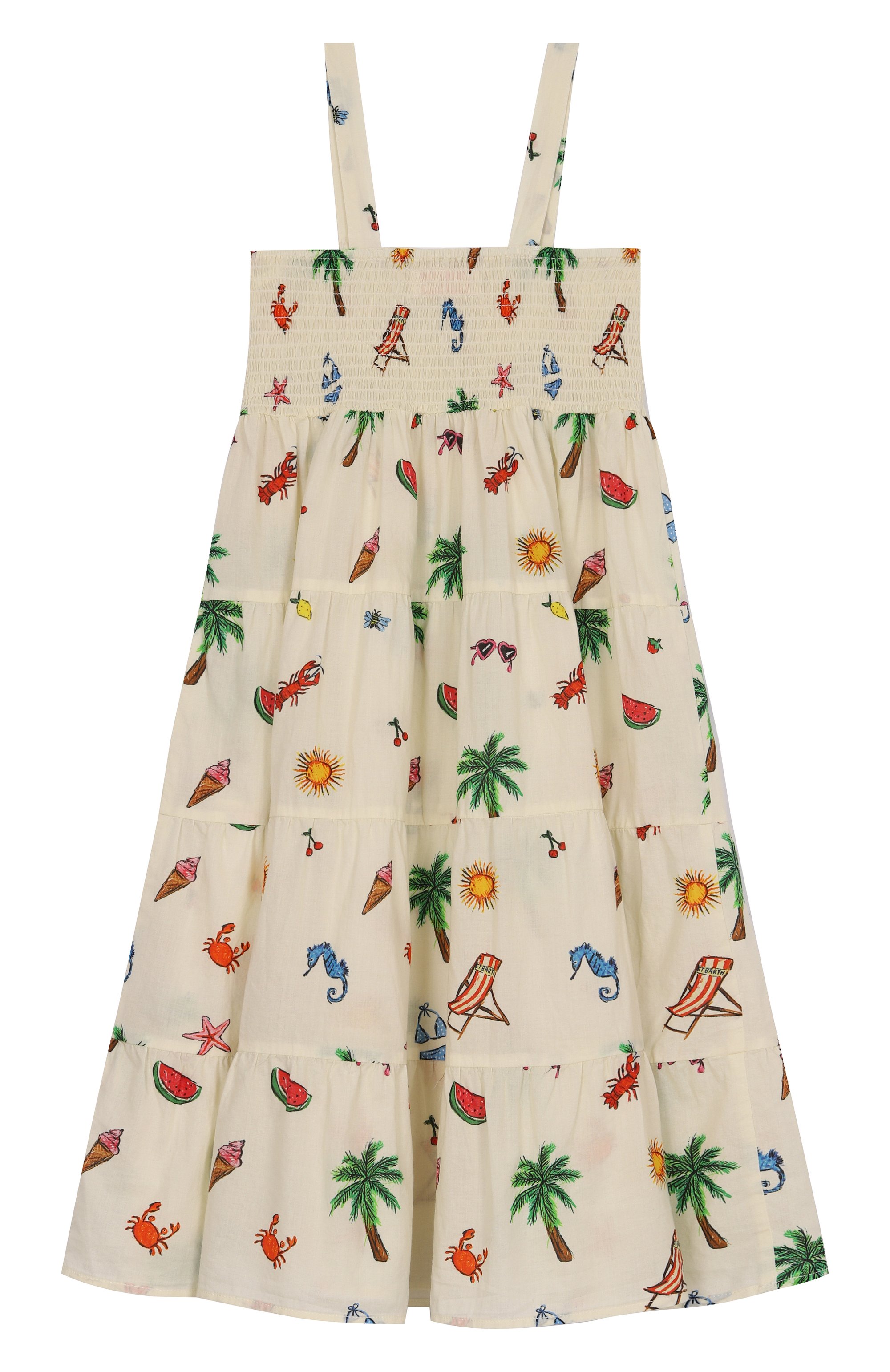 Хлопковый сарафан MC2 SAINT BARTH, арт. STBK JEMINE JR/JME001, фото 2